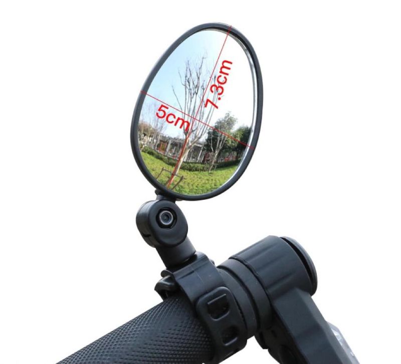 Quality 180 Degree Rotating Road Mountain Bicycle Rear View Mirror Bike Accessories Hot Sale Convex Mirror for Bicycle Rear View Mirror