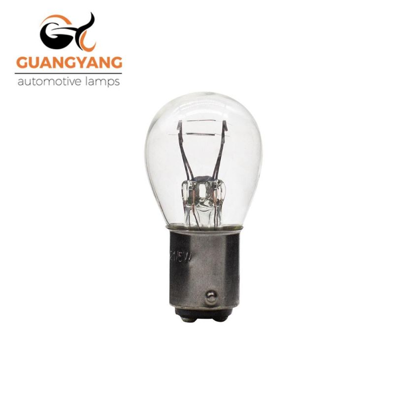 Auto Halogen Lamp S25 12V 21/5W BAW15D Clear