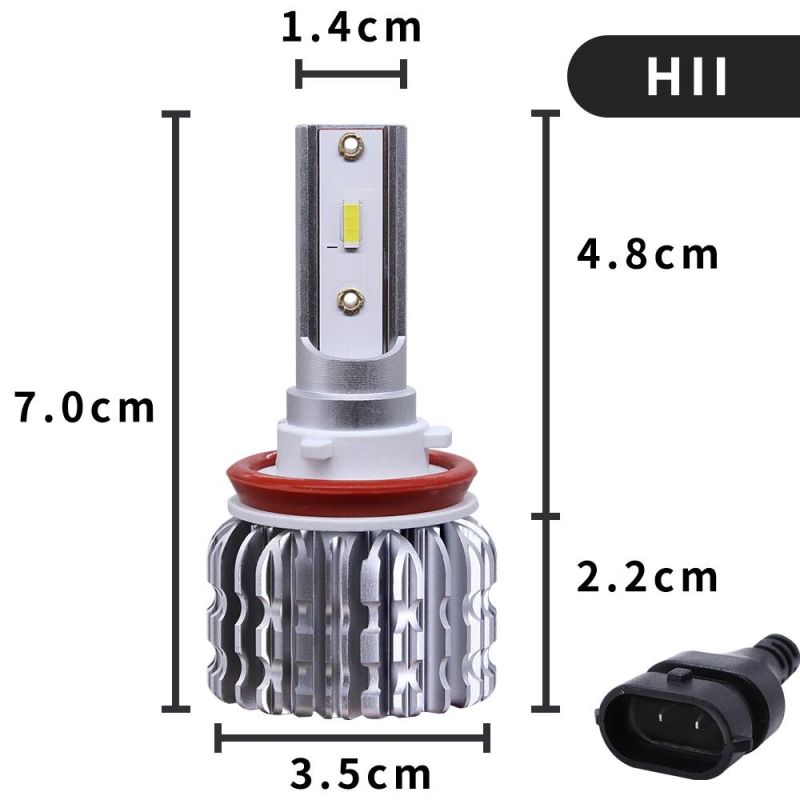 Car Accessories Headlight H1 H3 H4 H7 H11 9005 9006 Head Lamp