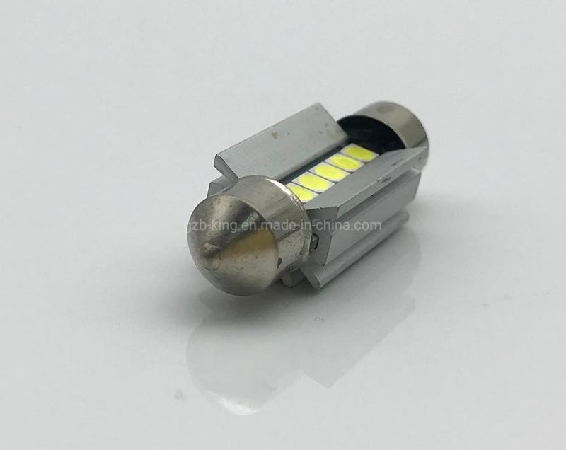 10-60V 36mm 6SMD 3030 300lm LED Festoon Light Bulb