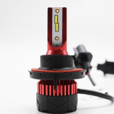 Factory Direct Hi-Lo Beam COB Chips H1 H3 H7 H4 LED Headlight 72W 6500K 8000lm S2 LED Headlight Bulb