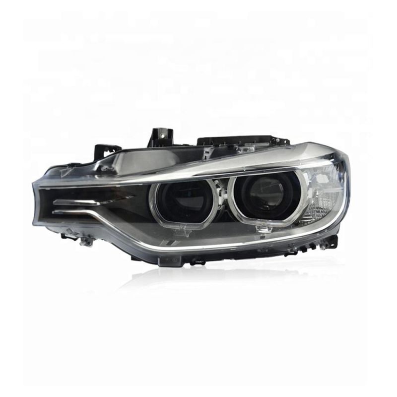 New Car Headlight Black Headlight Head Lamps