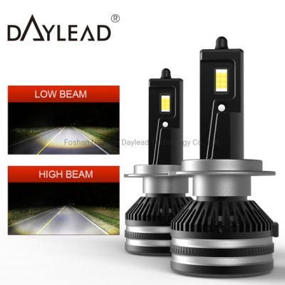 High Lumen Super Mini Automotive LED Headlamp H4 H7 LED Headlights