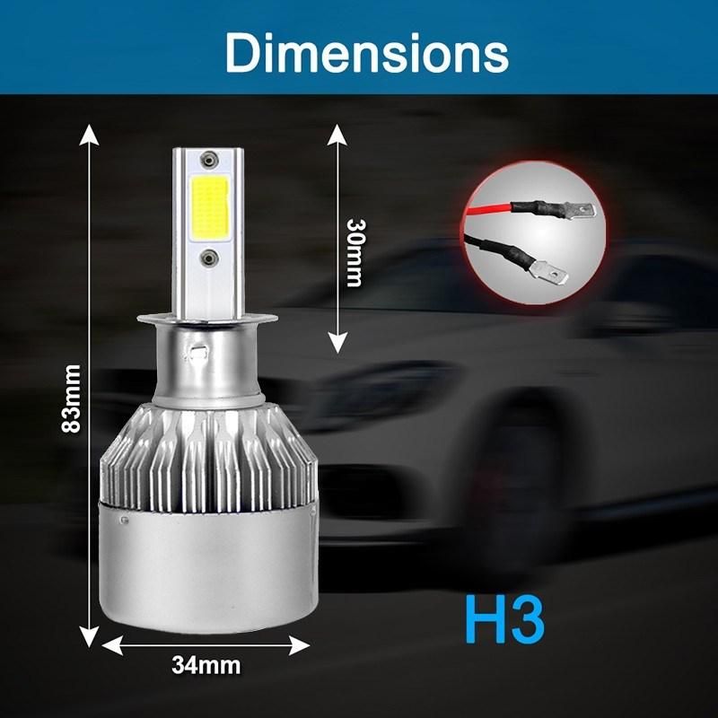 2*55W C6 H1 H3 Auto for Car Lights Auto Headlamps