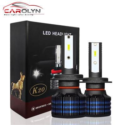 K20 LED Auto Light Csp Chips 150W 6500K H11 LED Headlight Super Bright 16000lm 9006 H4 H7 LED Headlight Bulbs