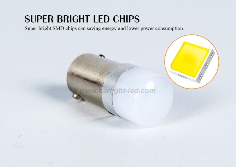 T10 White/Yellow Truck License Plate Light Bulb