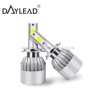 Easy Installation 12-24V IP68 LED Bulb C6 S2 H7 H4 Car LED Headlight