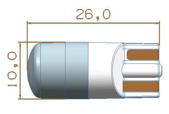 T10 W5w C5w C10W Osram Canbus LED Light Bulb