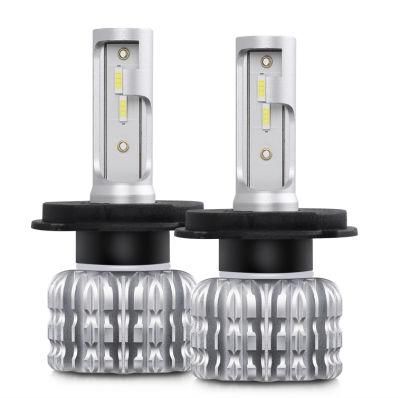 H4 LED Headlight Kit LED H11 12V Car Lamps H1 Hb3 Hb4 H7 LED Bulbs 9005 9006 Csp Auto Fog Light 12V Mini Size Ice Lamps