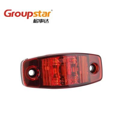 Manufacture Red Auto LED Clearance Side Marker Light Signal Light for Truck Trailer