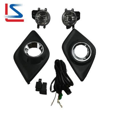 Auto Fog Lamp Set for Hilux Revo 2015 2016 2017 Chrome Trim Foglight Kit 81220-0d110 81210-0d110