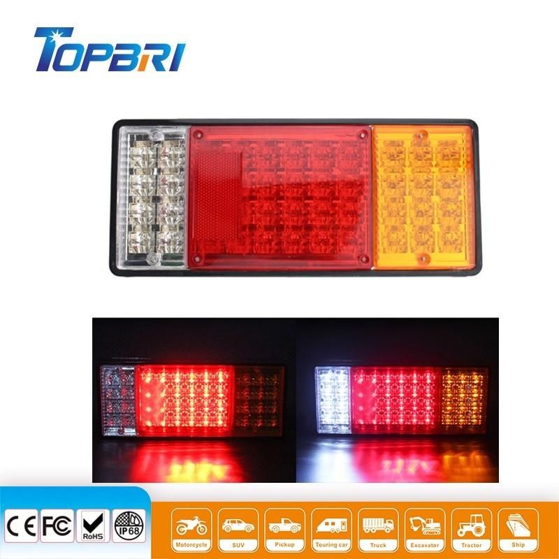 Combination Tail Lights 10-30V LED Warning Rear Light for Car Truck Trailer