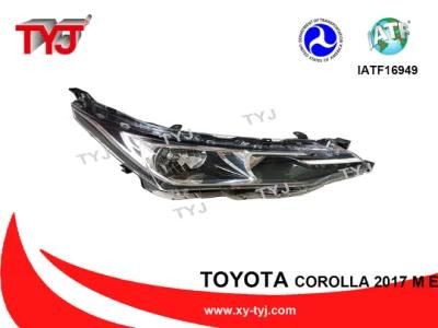 Auto Lamp Headlamp for Corolla 2017 Middle East (Thailand)