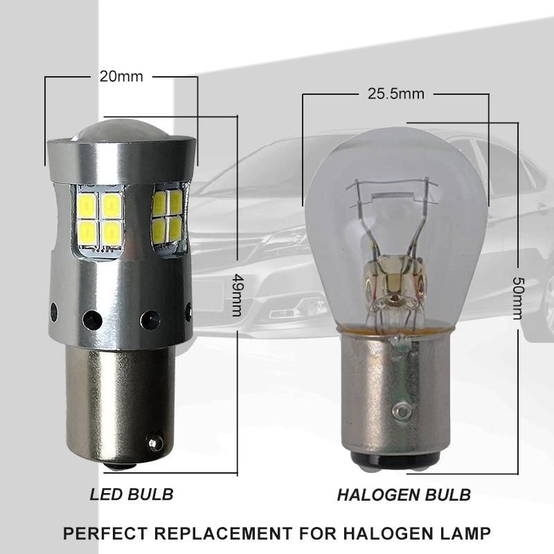 SMD 3030 13W 12V 24V 1156 Ba15s LED Bulb