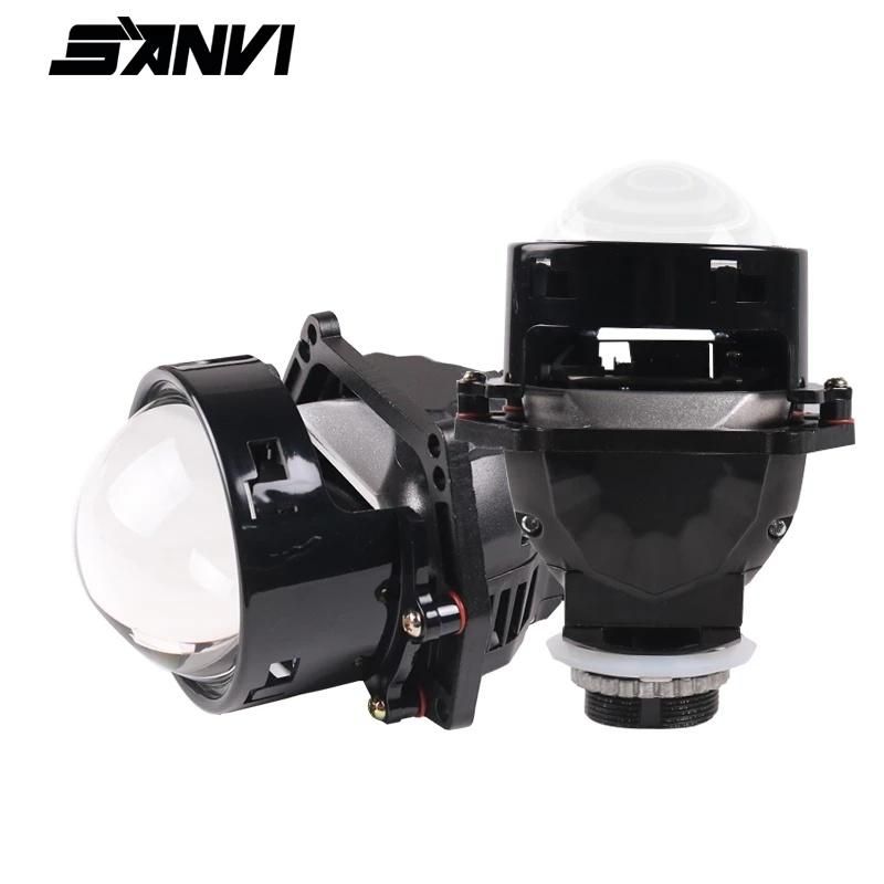 USA Canada Russia Hot Sale High Quality 3 Inch S9 Car Motorcycle Bi LED Projector Lens Headlight 5500K-6000K 49W Auto Lights DIY Conversion Retrofit Kits