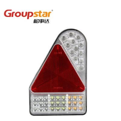 Manufacturer ECE 10-30 Volt Indicator Turn Stop Tail Reverse Fog Reflector Combination LED Rear Tail Lights LED Lamp