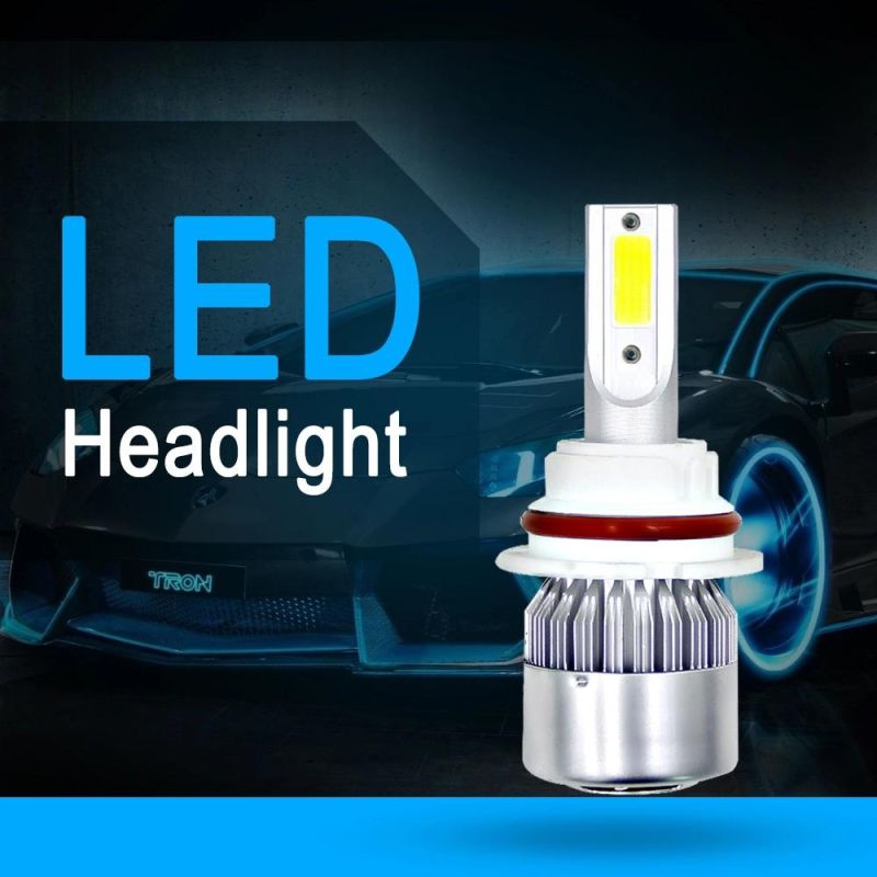 Wholesale Cheap 9004 Hb1 C6 LED Headlight Lamp Two Sides 72W 8000lm