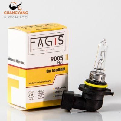 Car Halogen Hb3 Headlight 9005 12V 100W Clear