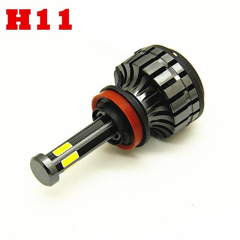 6 Side Chips Car Headlight LED Fog Lights 120W 12000lm H7 H4 H11 H13 9005 9006 3000K 6000K 8000K LED Lights for Auto Headlamp