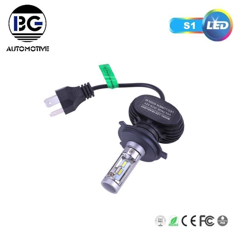 Auto Headlamp S1 H7 LED Headlight 30W 8000lm 9005 9006 H4 H11 6000K Csp Chip LED Light Bulb for All Cars