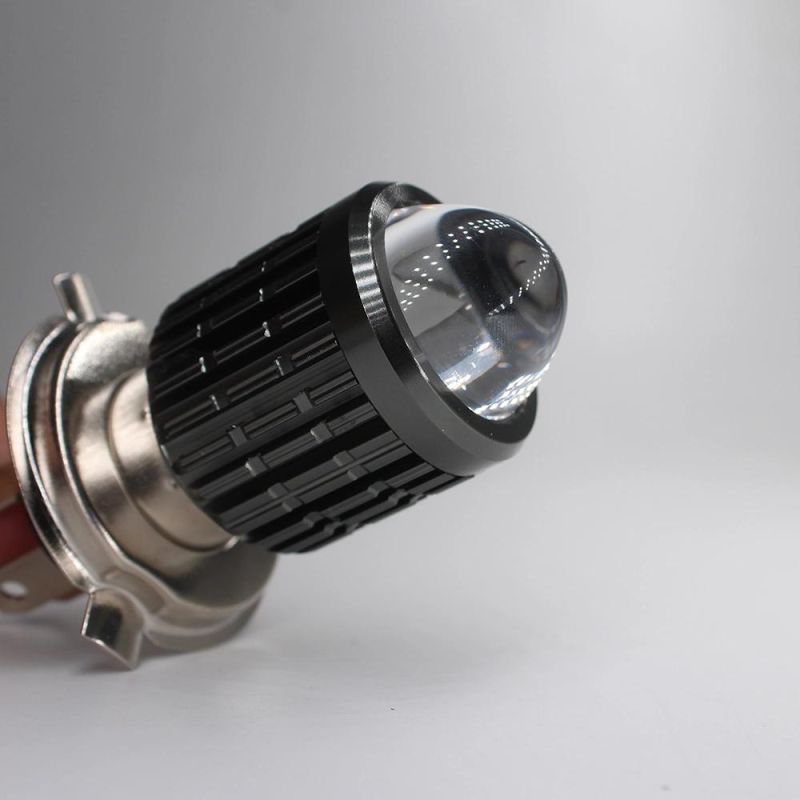 6000K White 6V 12V Universal Super Bright 3030 Chips LED Bulb Car Motorcycle LED Headlight Bulb with Lens