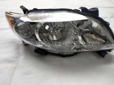 Tyj Factory Wholesale Auto Spare Parts Body Kits Front Lamps Headlights Head Lamp for Corolla 2007 2008 2009 USA 12-529-B