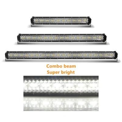 12V 24V Offroad Wholesale 3 Row LED Bar 300W 240W 180W 120W LED Offroad 50 Inch LED Light Bar