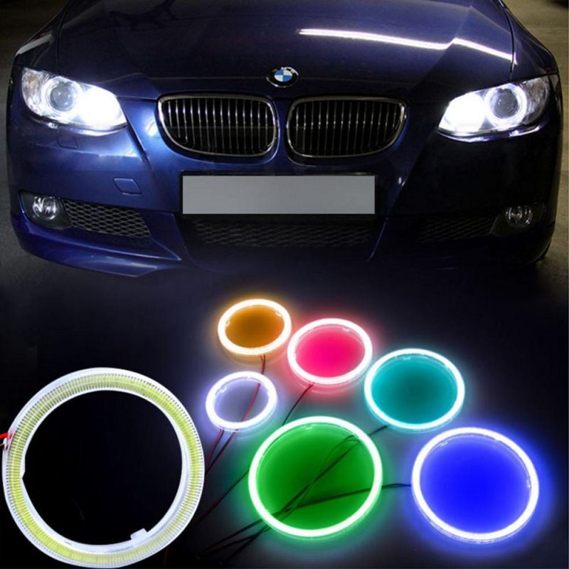 Wholesale 2PCS Flexible DRL LED Daytime Running Light Soft Guide Angle Eyes LED Strip Auto Lamp for Car Headlight