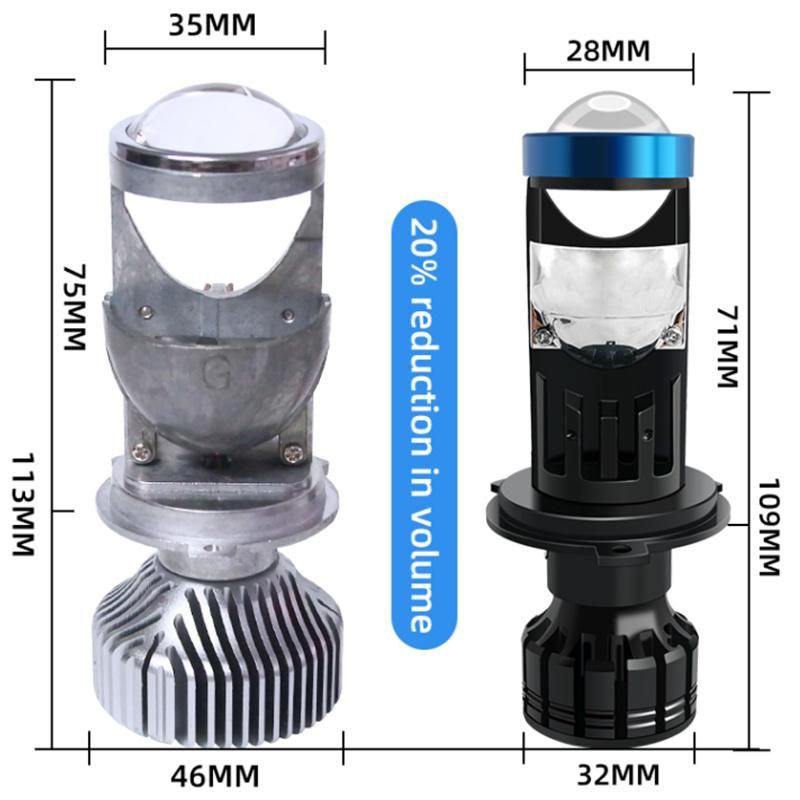 Gj P5 H4 LED Projector Lens for Automotive Headlight