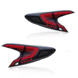 Taillights for Toyota Chr 2018-2020 Red/Smoked with Turn Signal Reverse LED DRL Lights Car Accessories Manufacturer Wholesales