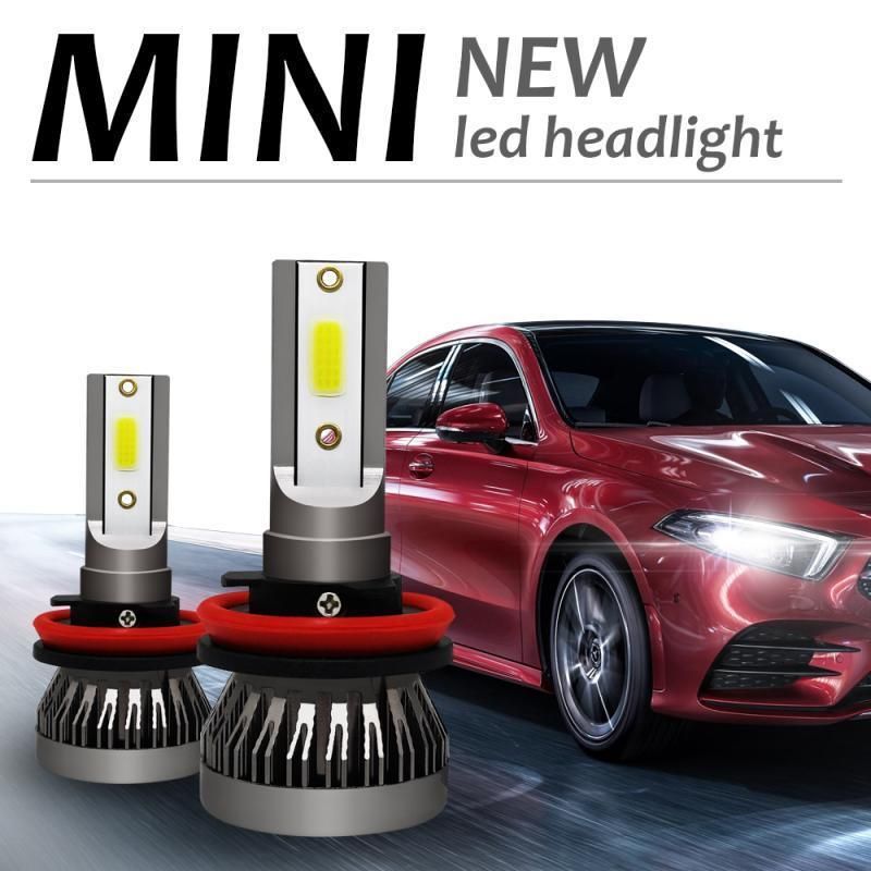 2X LED Headlight Bulbs COB LED Chips 9005 Hb3 110W/Set 20000lm/Set Car Light for BMW Audi Mercedes Benz Ford Lada Mini