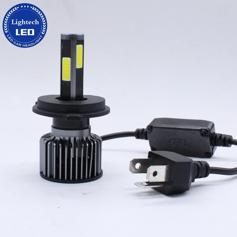 Gt4 Gt20 H4 H7 H11 9005 9006 COB LED Headlight for Car and Motorcycle