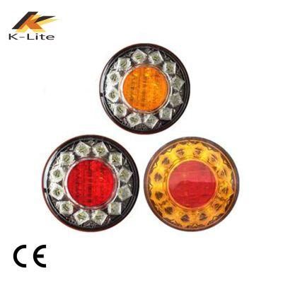 Round/Trailer/Truck LED Lights with E-MARK (LT120)