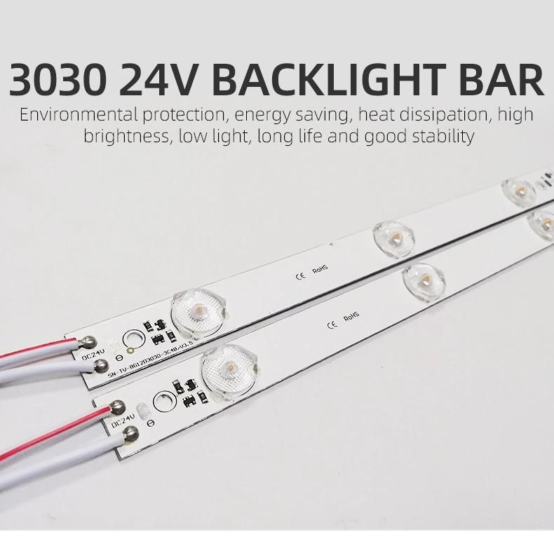New LED Backlight Bar Three Lights a Set of 24V Aluminum Plate Backlit Lighting