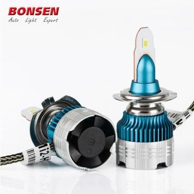 Mini LED Headlight Mi2 All in One Design 50W 5000lm H4 H7 H11 H13 Light Bulb Auto Parts LED Headlight