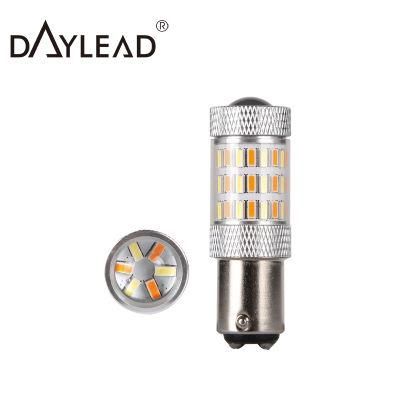 LED Turn Signal Lights Bulb Canbus Amber White 1156 1157 3157 3156 Car LED Light Bulbs