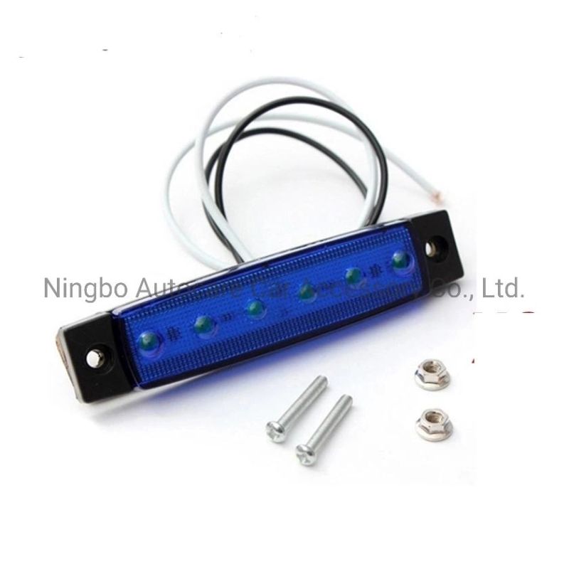 High Quality, Low Price and Small Weight Truck Car Trailer 6LED Side Light 12V/24V/10-30V