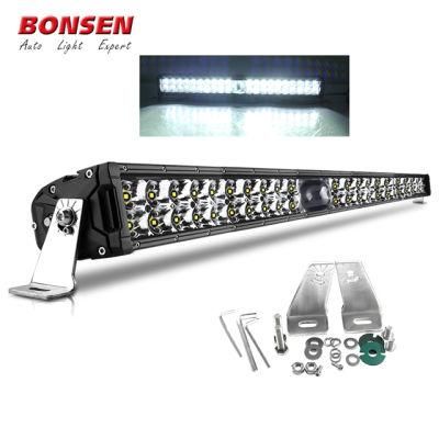 Hot Sale 1000m Lighting Super Bright 8d Driving LED Light Bars Truck Offroad, 2 Rows 4X4 14 22 30 40 50 Inch Laser LED Light Bar