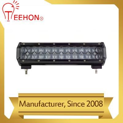 Dual Rows 72W LED Auto Lighting Bar with 4D Lens