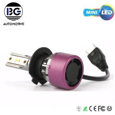 Factory Customize Auto Lighting System Car LED Headlights 26W 6000K Mini Size