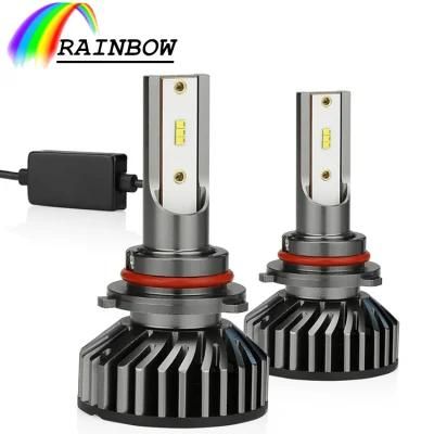 LED Dual Color Car Headlight Bulb H4 H7 H11 9005 Hb3 9006 Hb4 H1 Auto Headlamp Fog Lights Warm White 12V Lamp