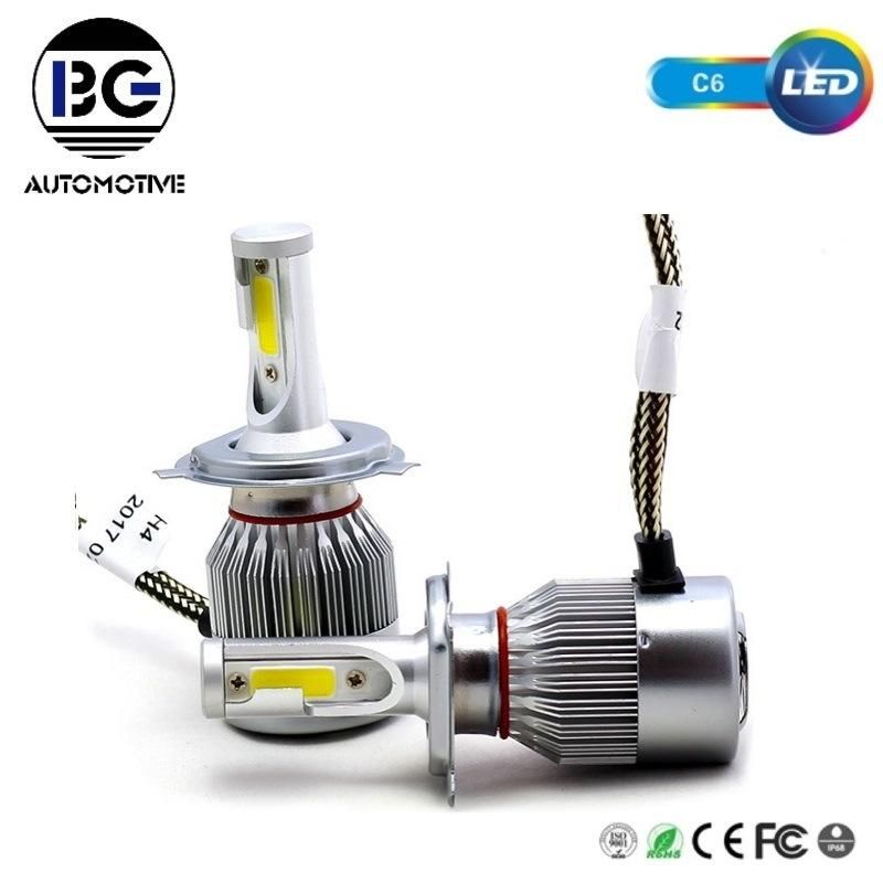 High Power C6 LED Headlight Bulbs H4 H13 36W 881 H1 H7 H3 9005 9006 880 H11 Car Auto LED Headlight C6