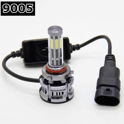 High Quality Three Color H7 Bulb H4 4300K 5000K 6500K Car Headlight H11 H8 H9 Mini Light 60W 10000lm 9006 Hb4 Hb3 9005 LED Super LED Headlight