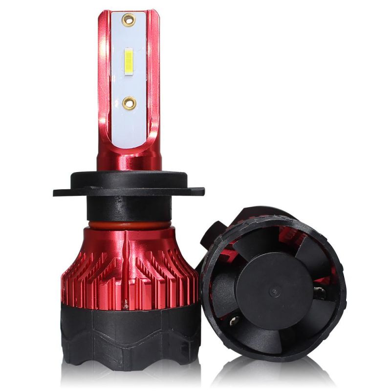 Ce RoHS E-MARK Car Headlight LED Car Light 9005 9006 H1 H3 H7 Aviation Aluminum 36W 8000K 8000lm for Most Car