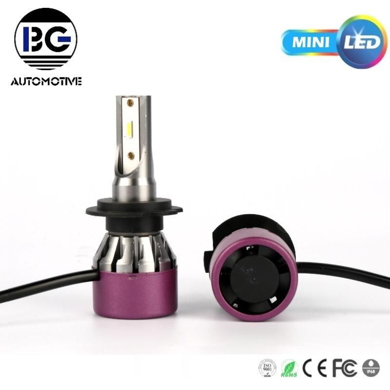 Waterproof IP67 LED Headlight Mini Auto Lighting System LED Head Lamp Car Bulb