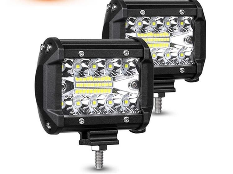 4" LED Work Light Bar 12V 24V 60W LED Light Bar Car Work Light for Tractor Truck 4X4 SUV ATV