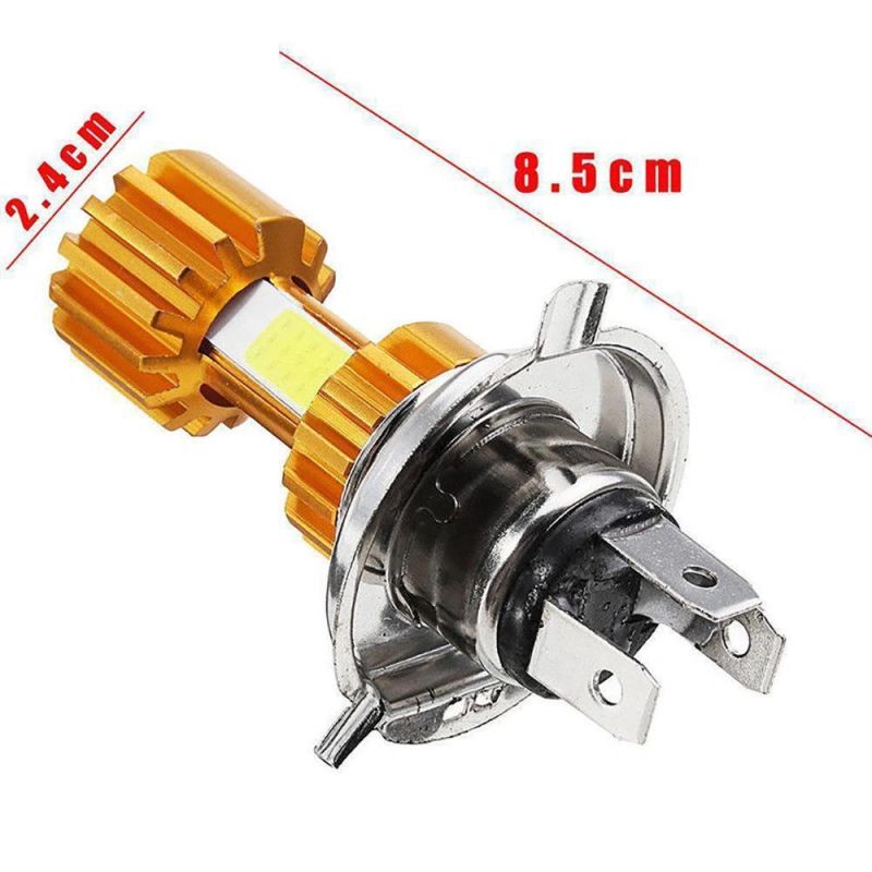 There Sides COB Chip LED Headlight Bulb for Automotive and Motorcycle