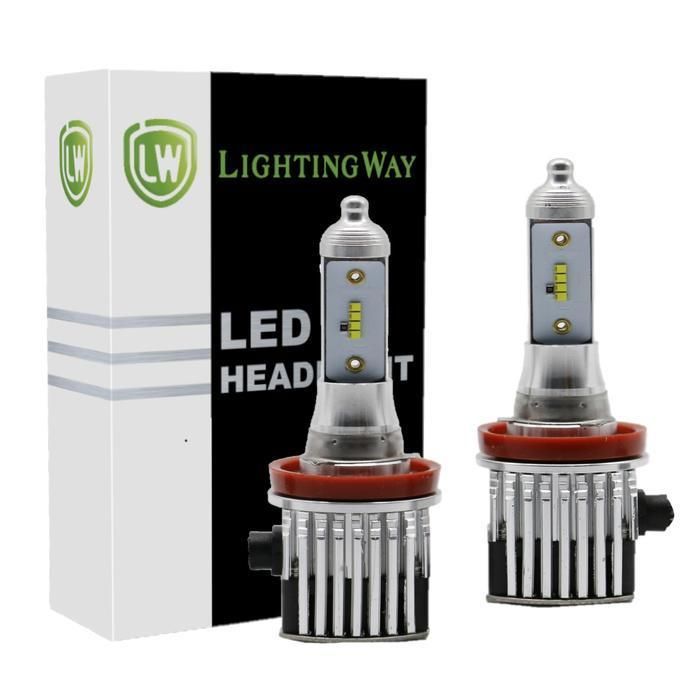 LED Headlight Conversion Kit H11 H8 H9 LED Headlight Bulbs