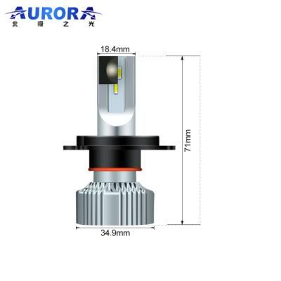 Aurora Motorcycles Super Bright H4 H13 Canbus LED Headlight Bulbs