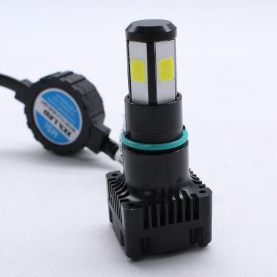 China Munnufacturer Mh4 4sides COB LED Motorcycle Headlight